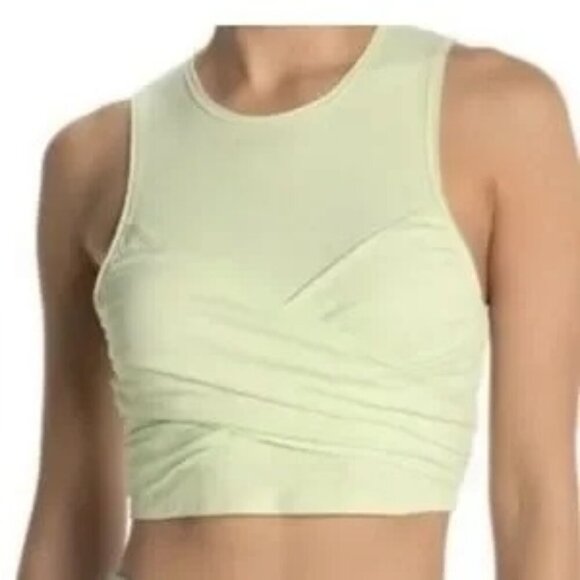 FP Movement by Free People Tops - Free People Movement Just My Type Pastel Green Ribbed Crop Top